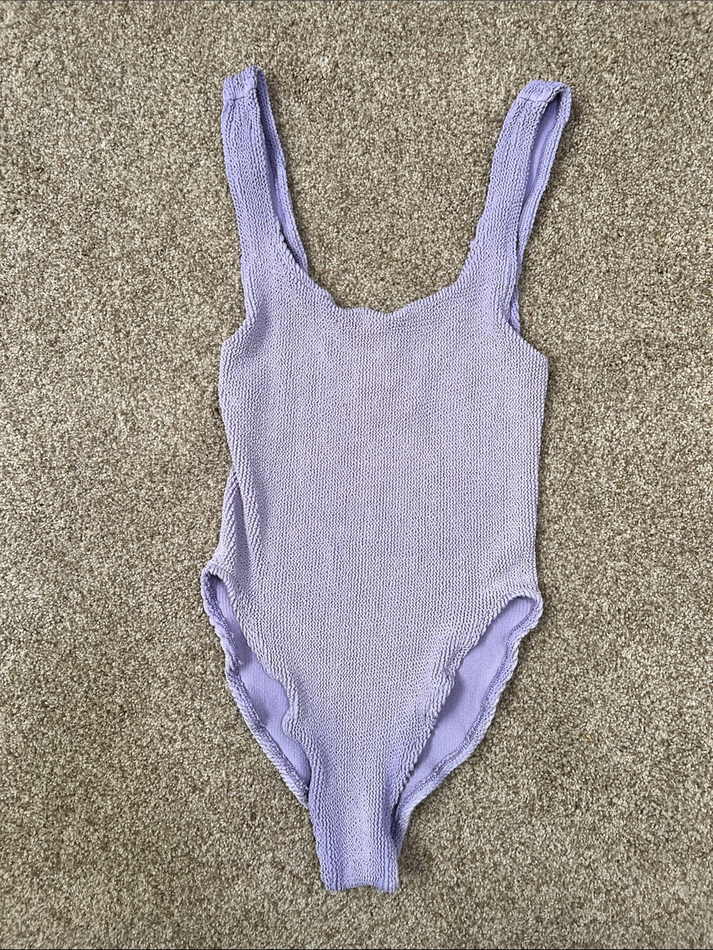 YouSwim Lavender Textured One-Piece Swimsuit